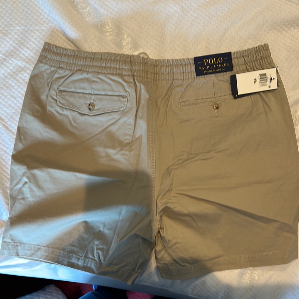 Polo by Ralph Lauren Beige Stretch Shorts